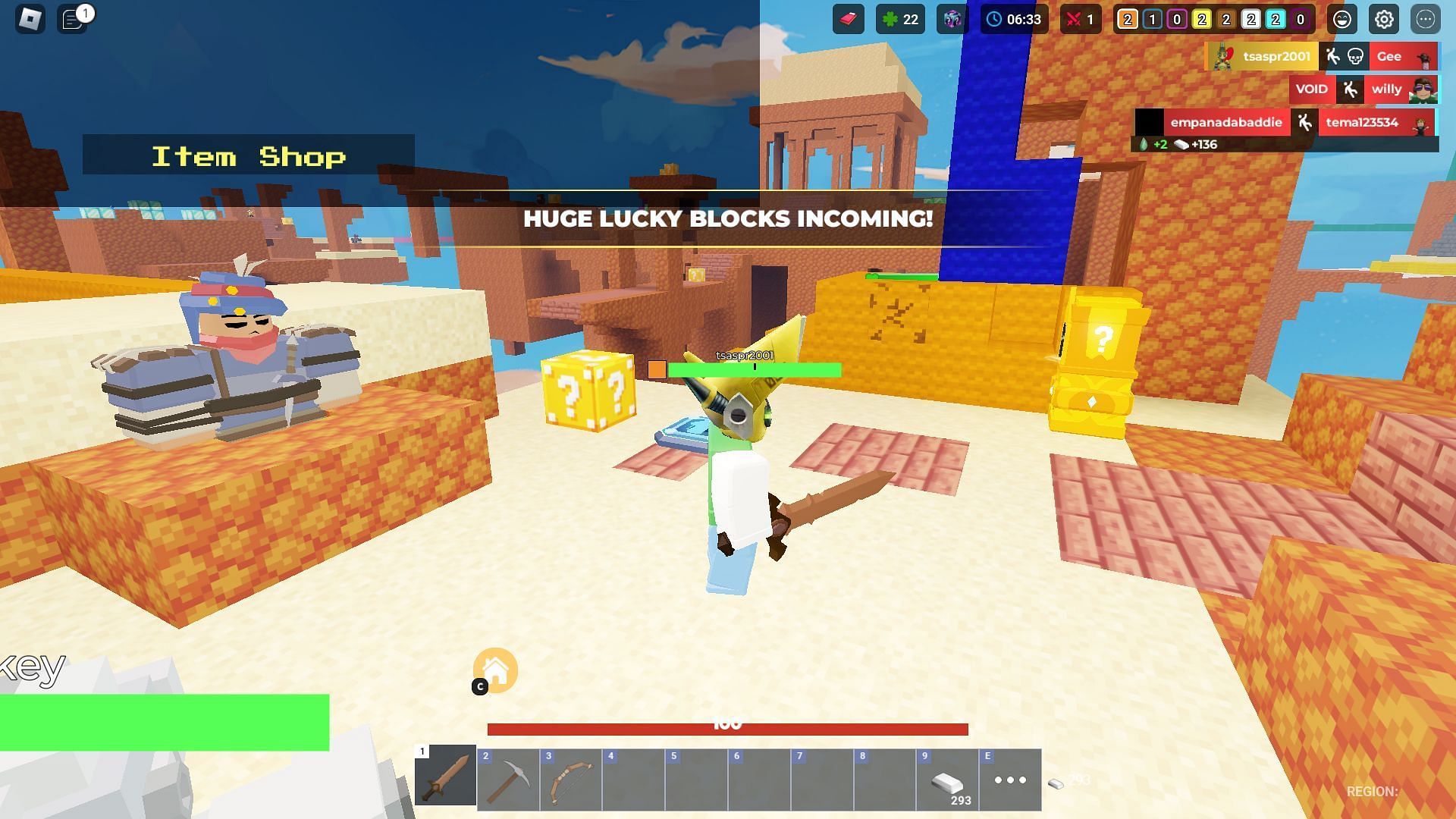 BedWars: Lucky Block guide