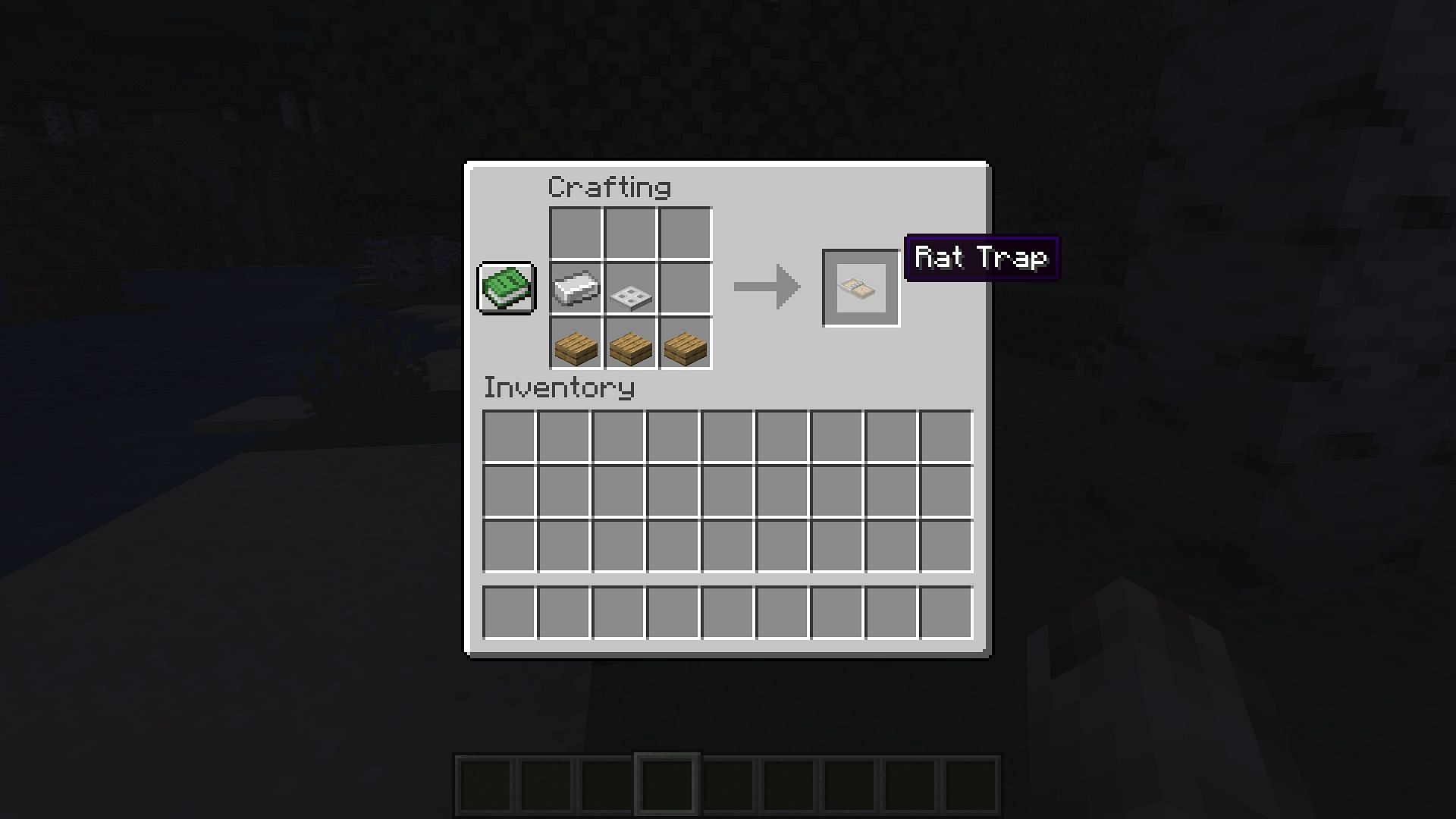 Create rat traps early to keep your base safe from unsavory rat visitors (Image via Mojang/Alexthe666)