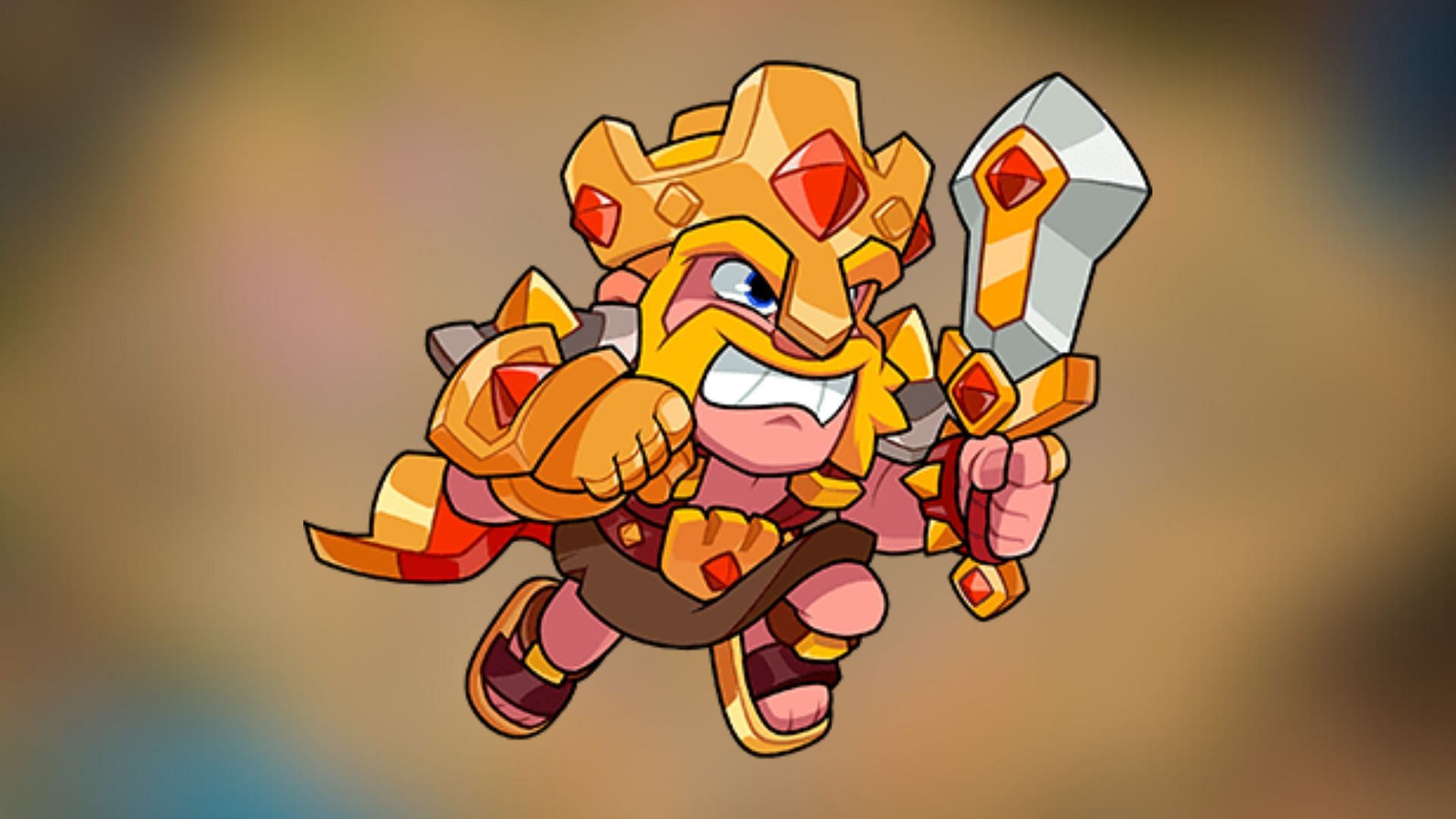 Barbarian King helps melee units around him to attack faster (Image via Supercell)