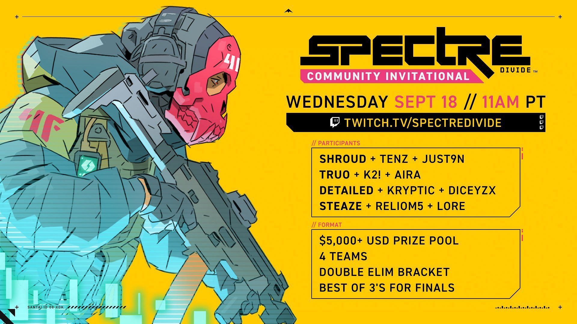 A detailed overview of the Spectre Divide community invitational (Image via Mountaintop Studios)