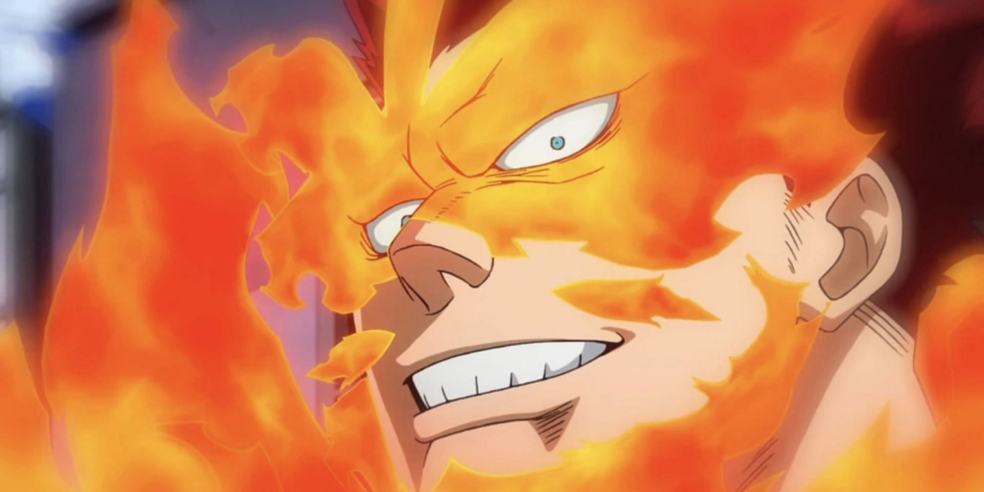 Endeavor as seen in anime (Image via Studio Bones)