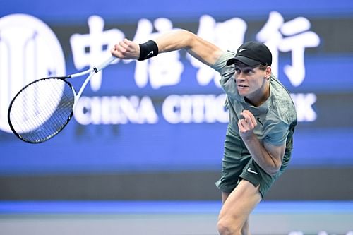 Jannik Sinner at the 2024 China Open [Source: Getty]