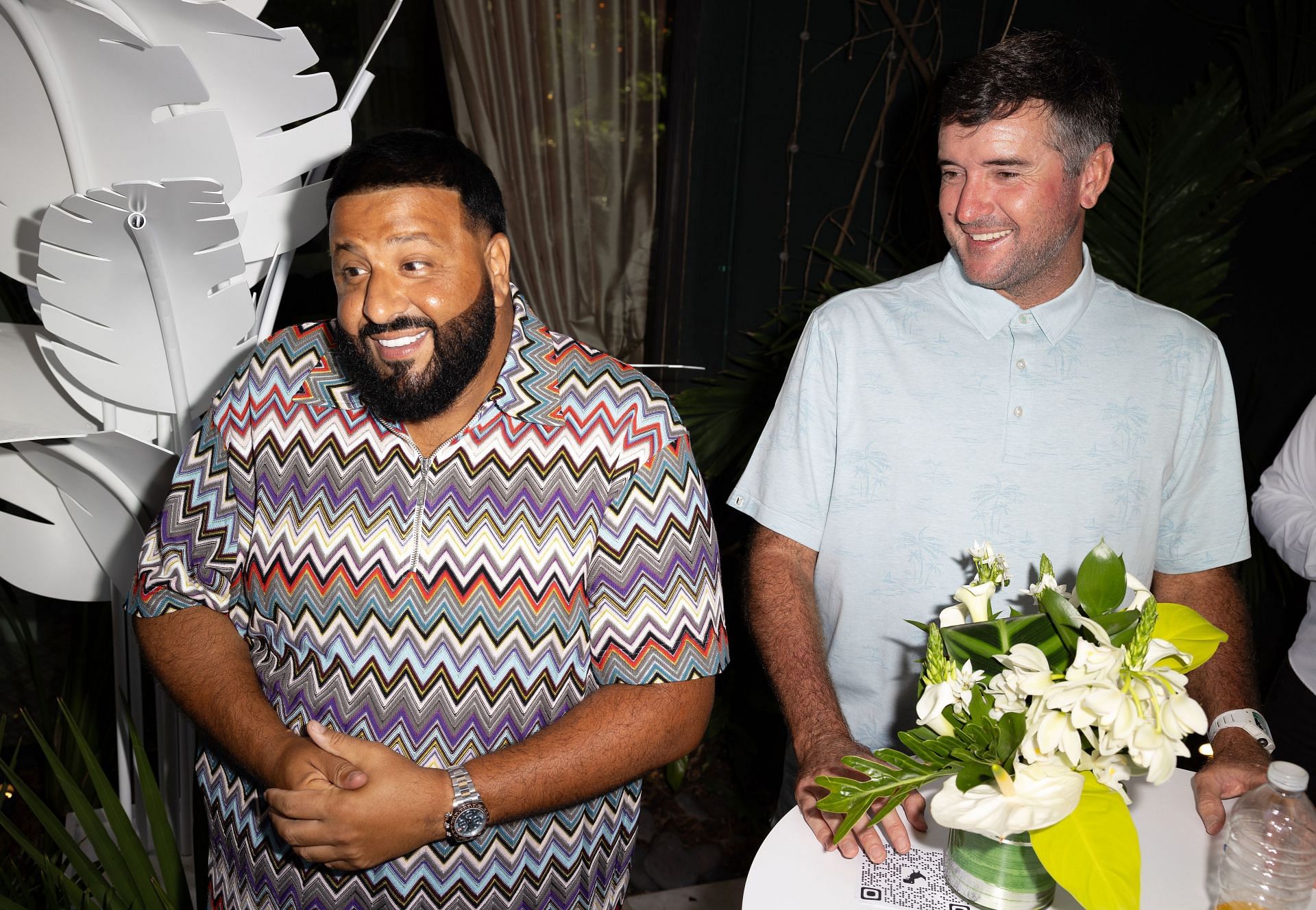 DJ Khaled and Bubba Watson at the We The Best Golf Tournament - VIP Reception - Source: Getty