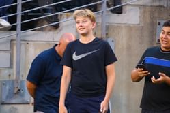Barron Trump's photo taken by student inside NYU classroom goes viral on his first day of college