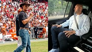 $160 million worth Matthew McConaughey wishes a "long day" for Derek Jeter ahead of Michigan vs. Texas showdown