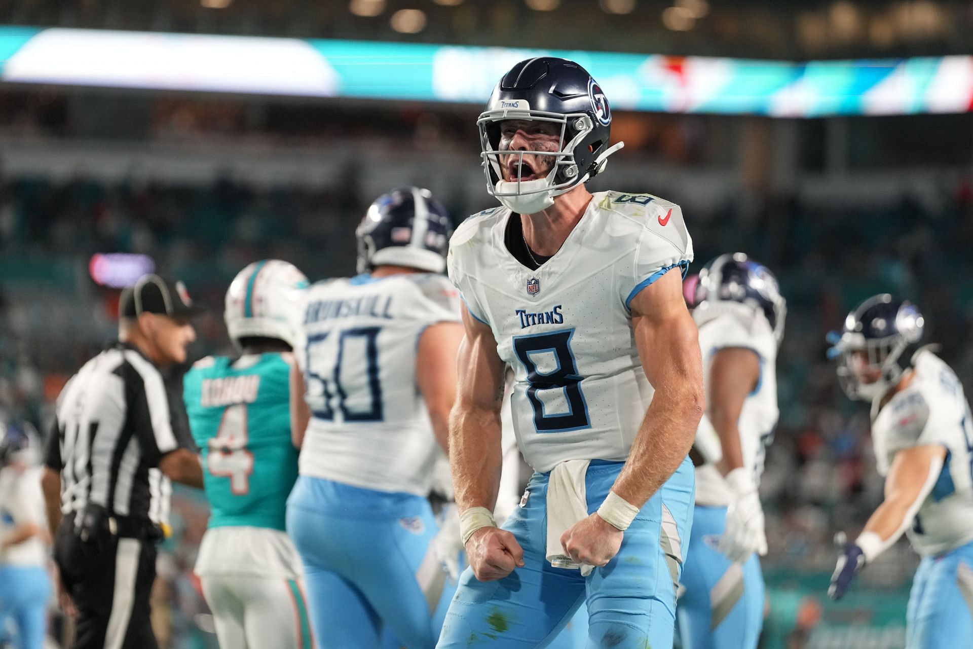 NFL: DEC 11 Titans at Dolphins - Source: Getty