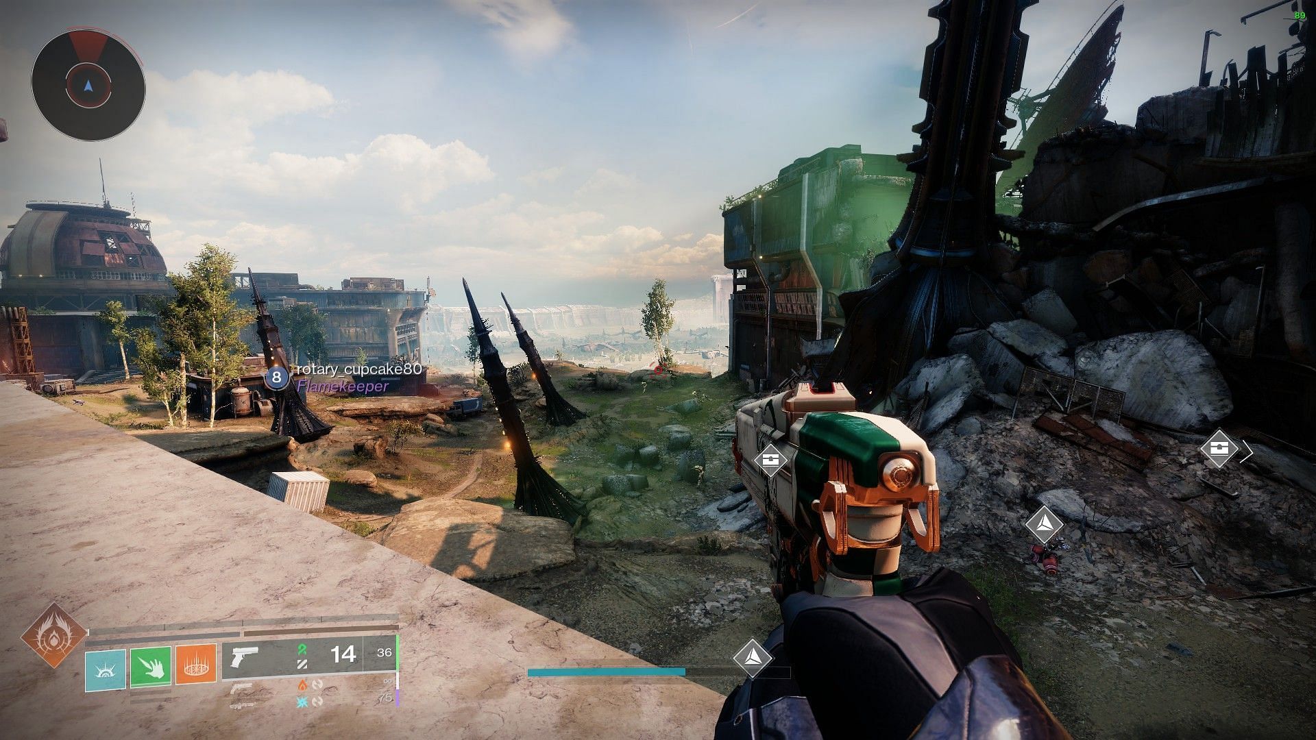 Skywatch in Cosmodrome (Image via Bungie) 