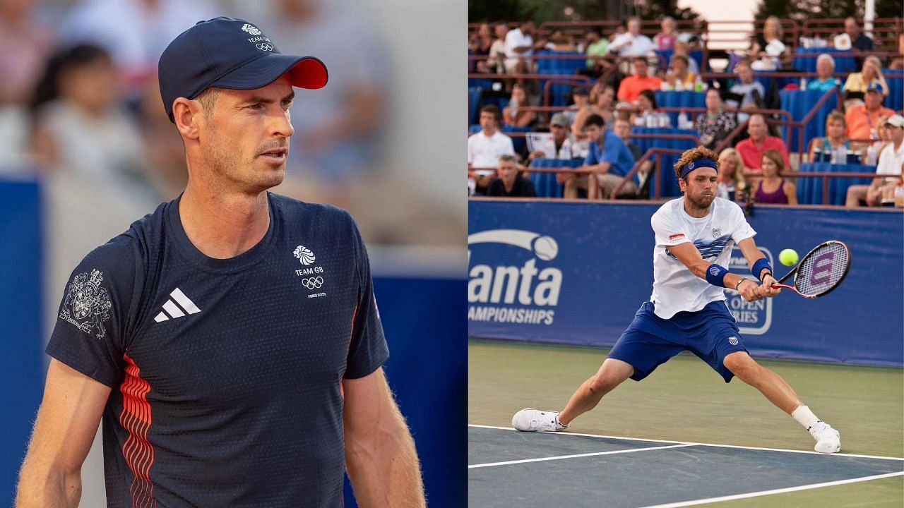 Andy Murray and Mardy Fish (Images: Both via Getty)