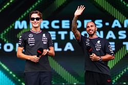"You a Taylor Swift fan?": Lewis Hamilton and George Russell share a hilarious exchange as both talk about their favorite music genre