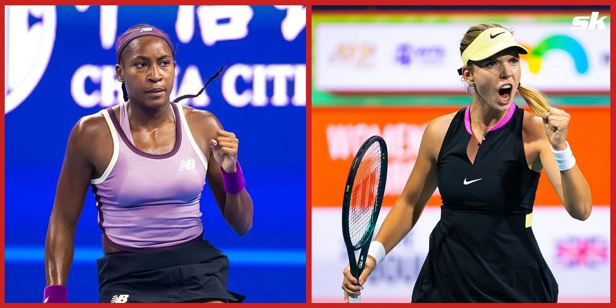 Coco Gauff and Katie Boulter will clash in the third round.