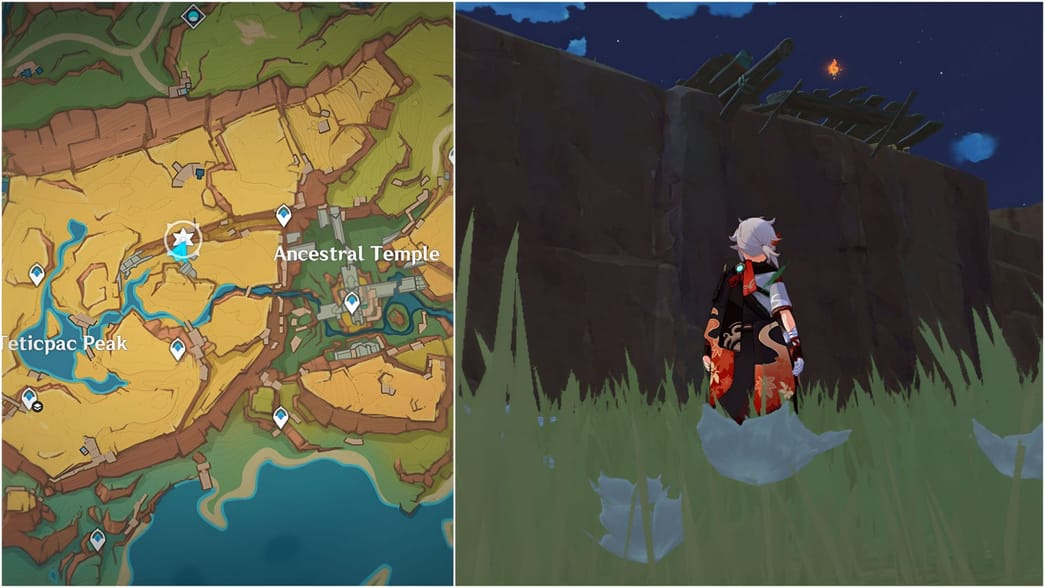 Genshin Impact Teticpac Peak Pyroculus locations