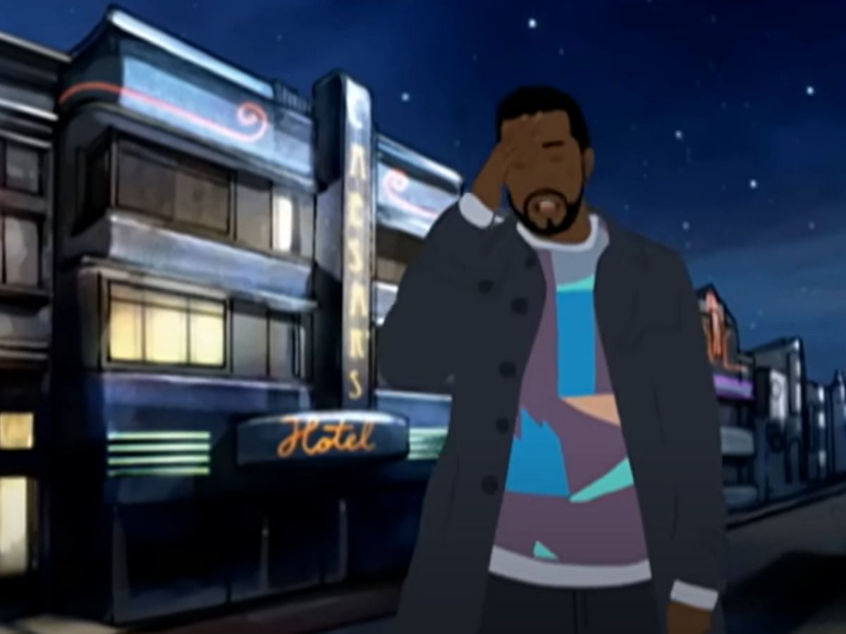 A still from Heartless music video. (Image via YouTube/ Kanye West)