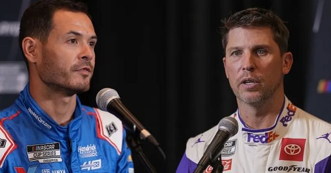 Kyle Larson overshadows Denny Hamlin’s 100-race stat in the NextGen era