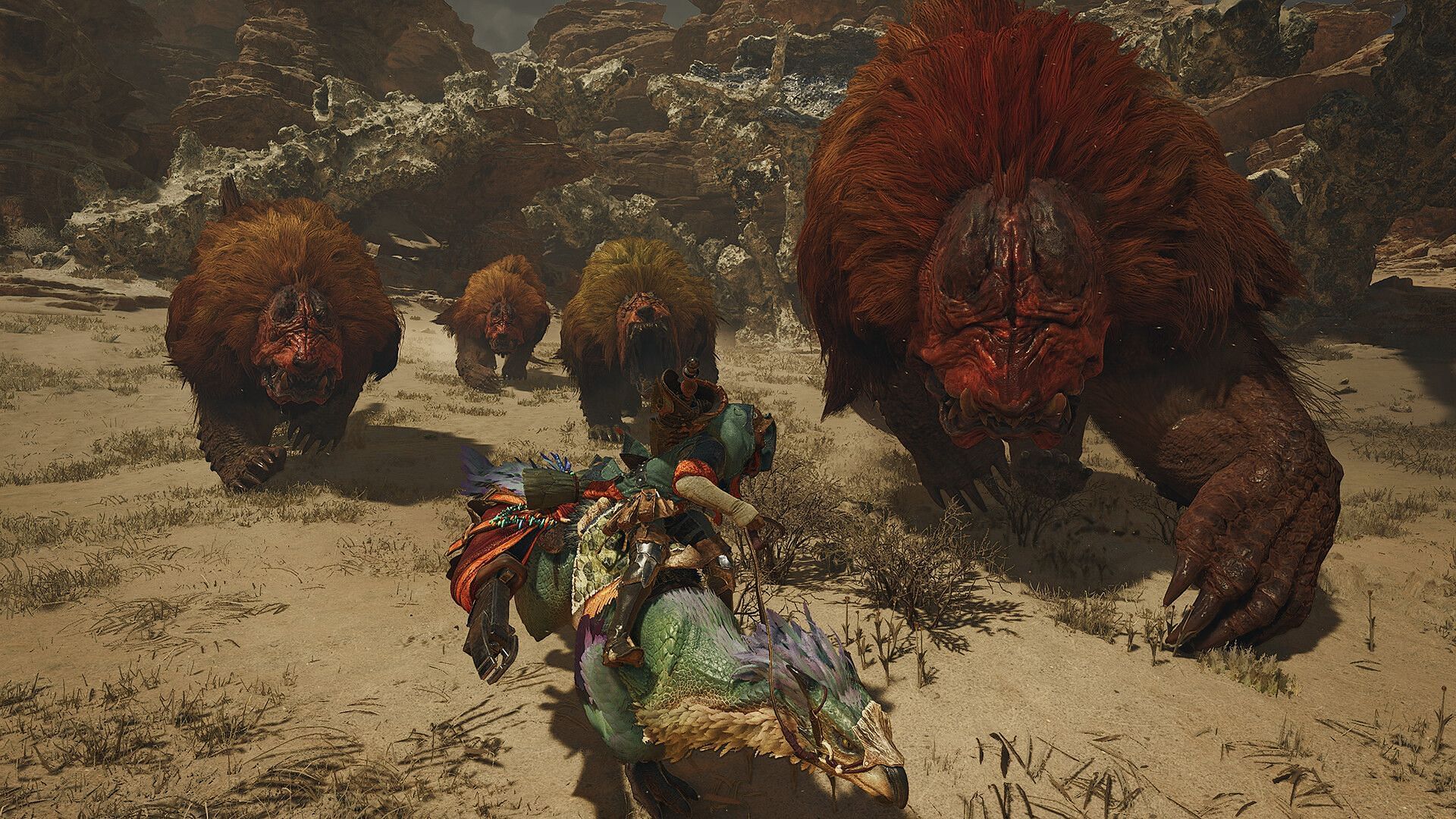 Doshaguma and other new monsters in Monster Hunter Wilds (Image via Capcom)