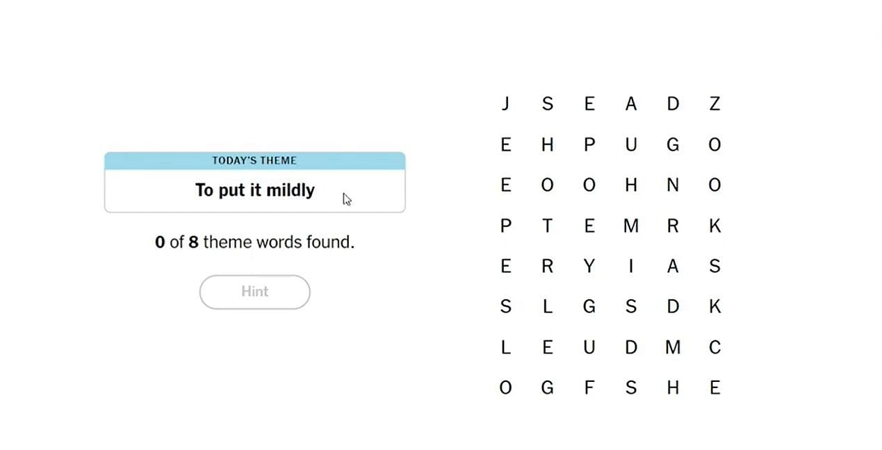 Game Features of NYT Strands