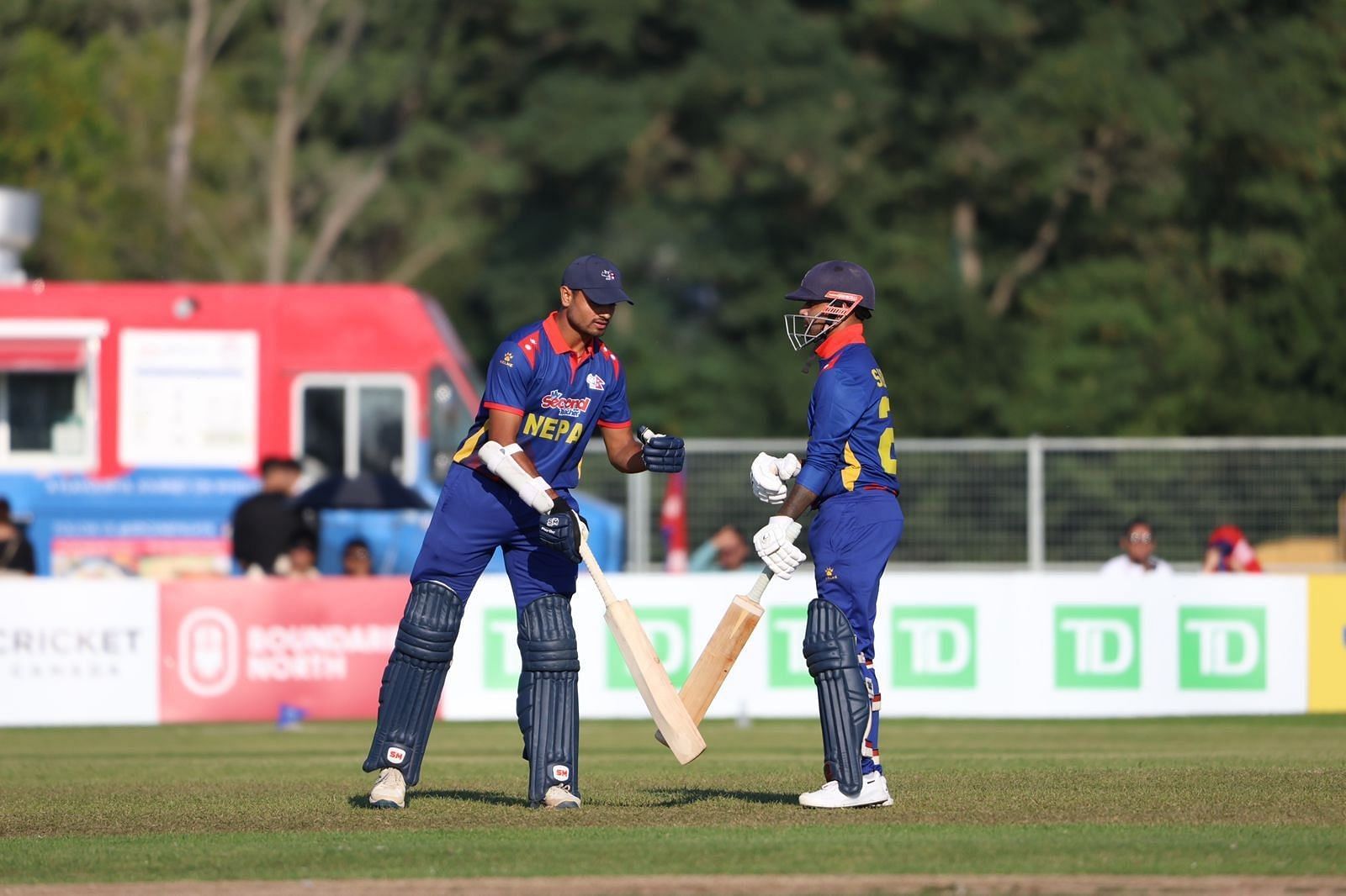 Action from a previous match of Nepal Cricket (Image credits: @CricketNep on X)