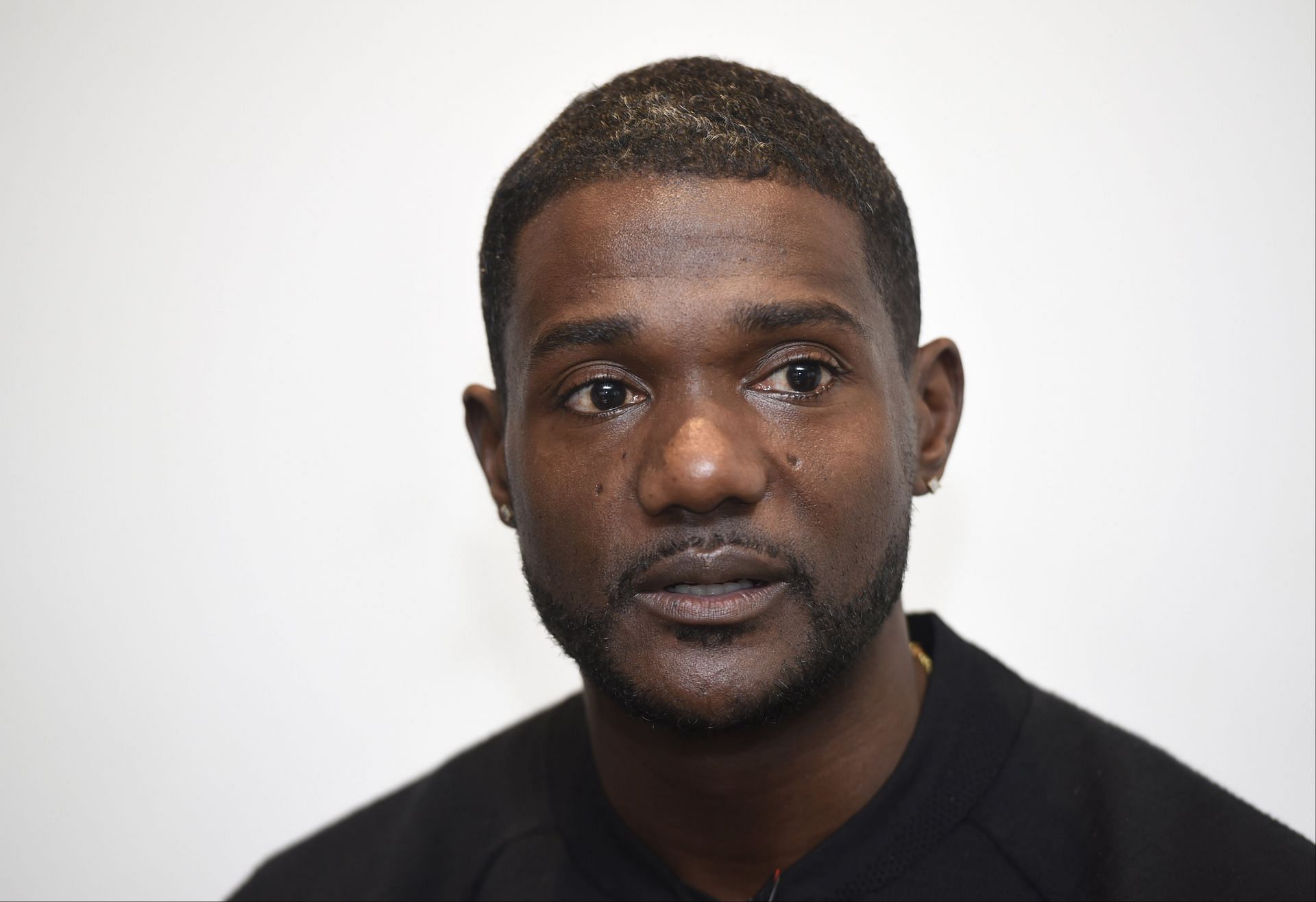 Justin Gatlin at an ASS Le Soir Interview (Image via Getty Images)