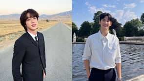“Need them to meet so bad"— Fans react as actor Kim Soo-hyun expresses surprise after MC mentions BTS' Jin’s love for Queen of Tears