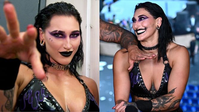 Major WWE star checks in on Rhea Ripley during interview in heartfelt moment