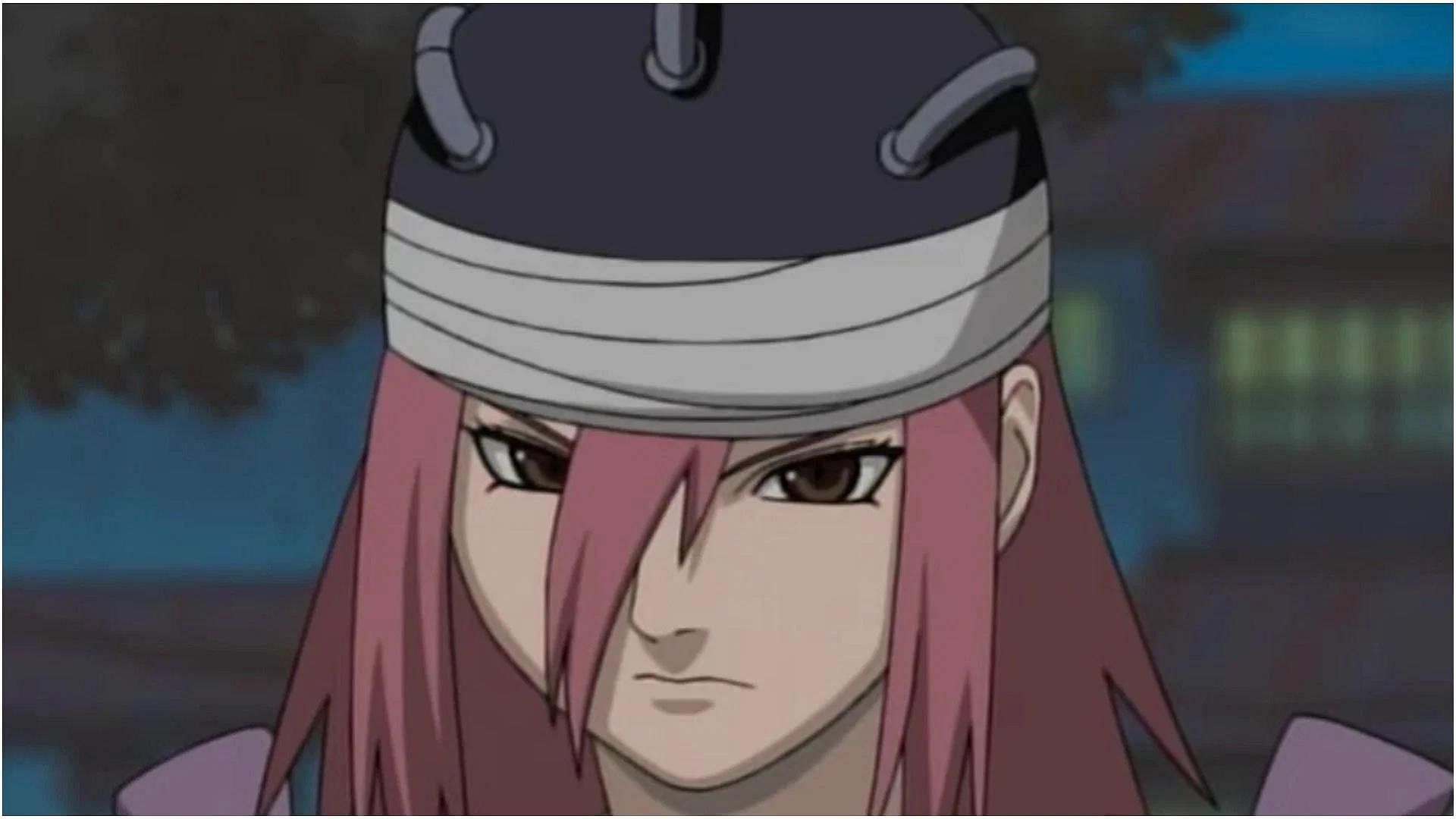 Tayuya, as shown in the anime series (Image via Studio Pierrot)