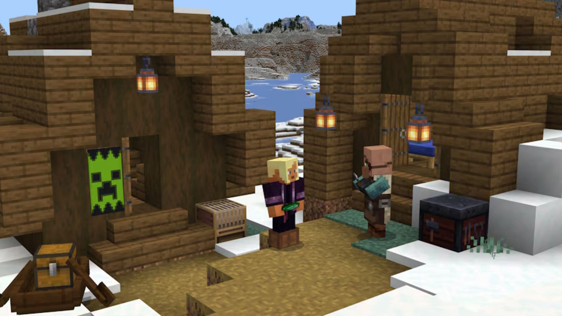 The latest Minecraft update breaks the kelp farm (Image via Mojang Studios)