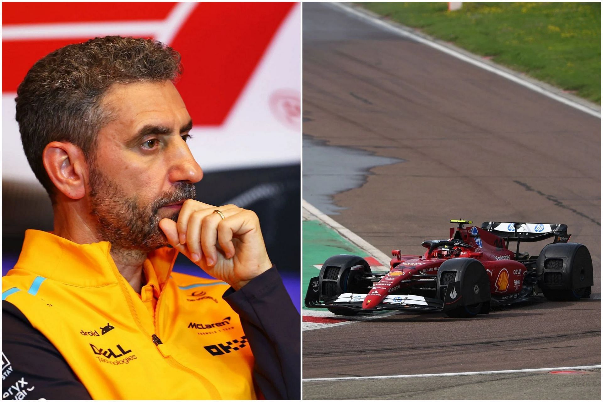 Andrea Stella discuss Ferrari