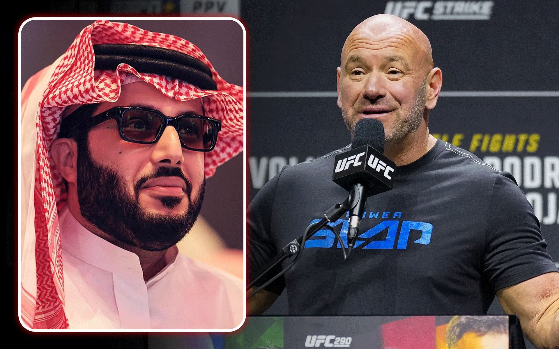 Dana White addresses TKO Boxing potentially helping Turki Alalshikh's ...