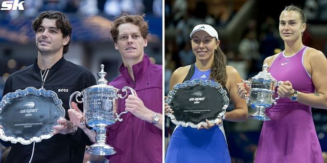"Men should feel lucky to get equal prize money from US Open" - Journalist highlights Sinner vs Fritz getting fewer views than Pegula vs Sabalenka