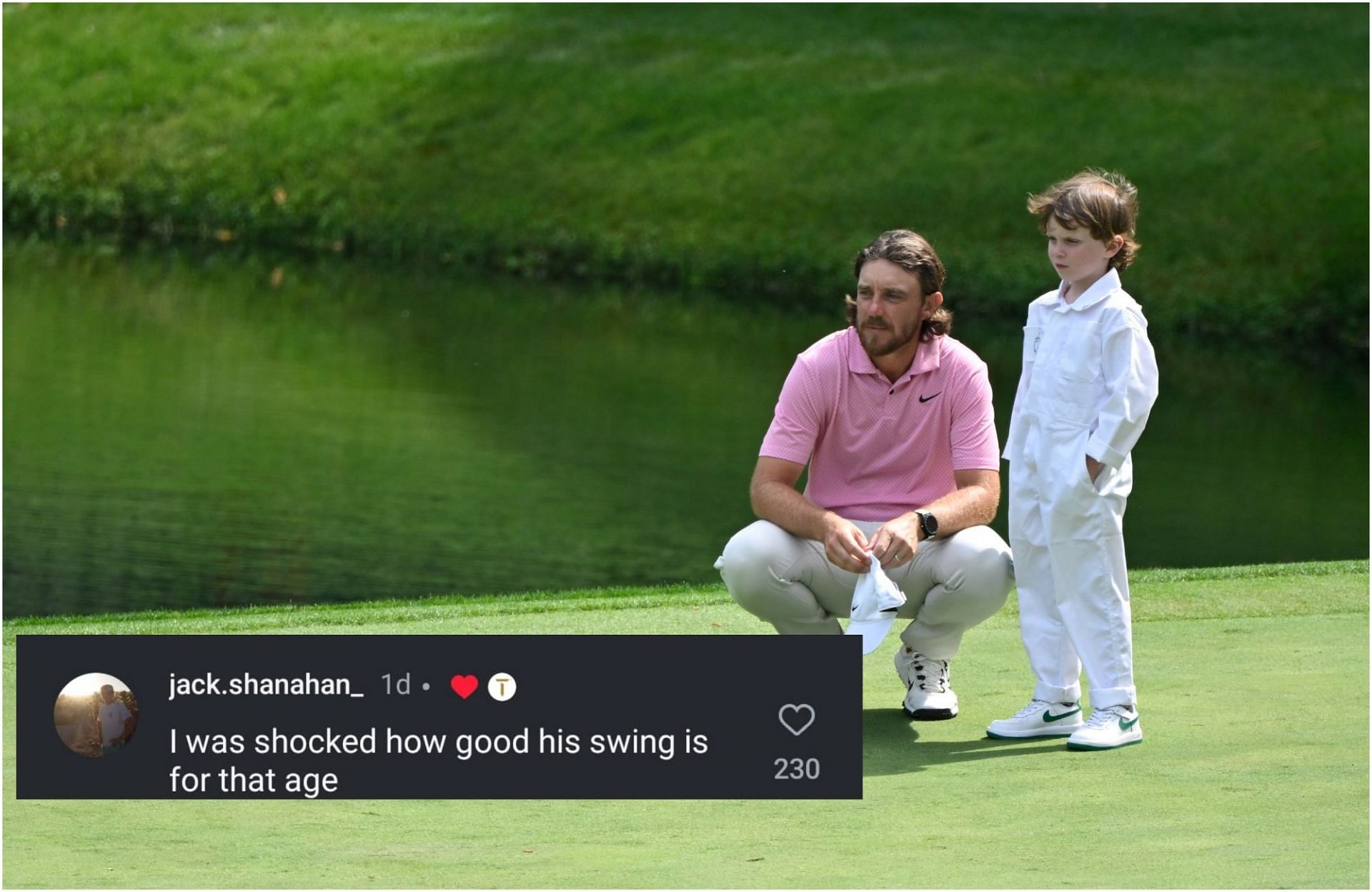 Tommy Fleetwood&rsquo;s son Frankie