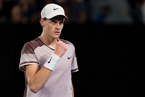 Jannik Sinner at the 2024 Australian Open - Day 10 - Source: Getty