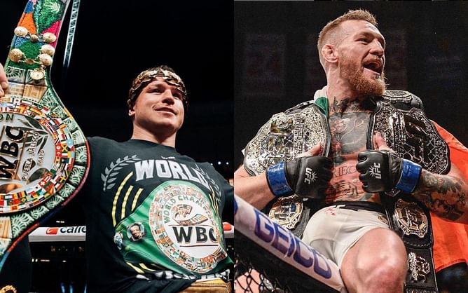 Canelo Alvarez open to fighting "way easy money" Conor McGregor in 2025: "One round, two rounds, three rounds, whatever I want"