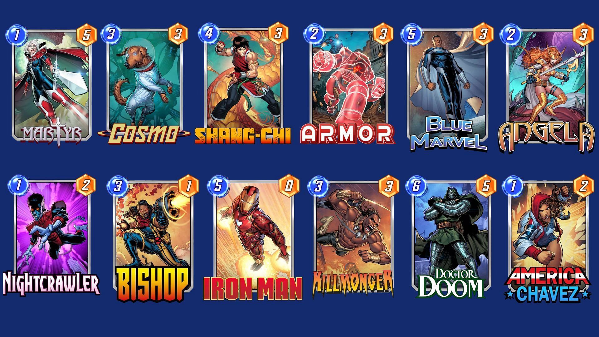 The Control Deck is one of the best Marvel Snap Martyr decks (Image via Nuverse)