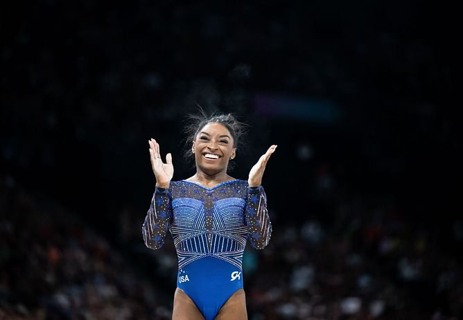 “The way the arenas are filled from top to bottom”- Simone Biles 'grateful' for impressive turnout at Gold Over America Tour 2024 shows
