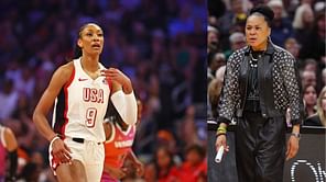 "Love you A": Dawn Staley has a 'heal up' message for A'ja Wilson after Aces star sustains ankle injury