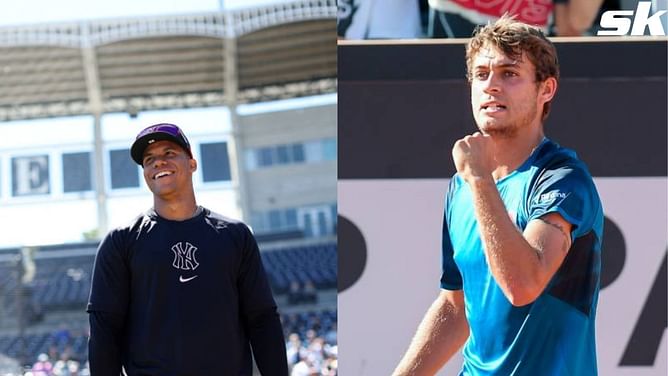 Yankees' Juan Soto shares frame with rising tennis star Flavio Cobolli at US Open 2024