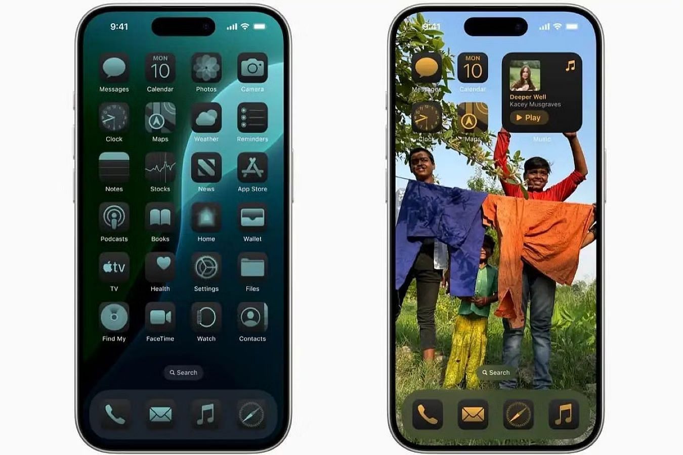 Multiple iPhones are set to receive iOS 18 (Image via Apple)