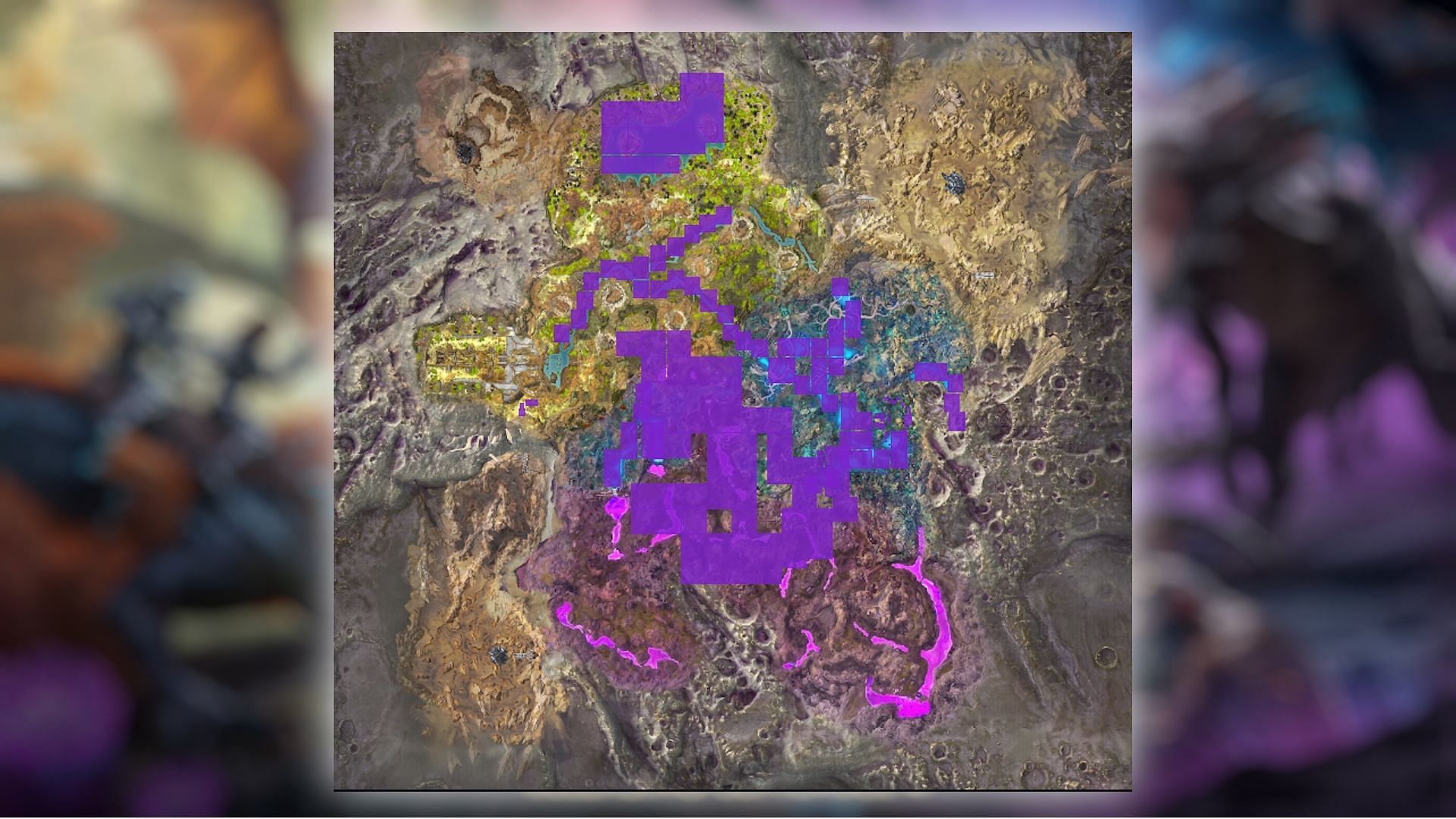 Karkinos spawn locations in ARK Survival Ascended Aberration (Image via Studio Wildcard || ark-unity.com)