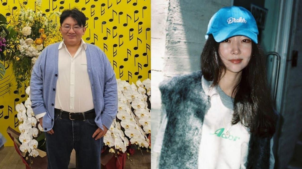  Journalist Jeff Benjamin reveals details of HYBE and Min Hee-jin coverage amid ongoing NewJeans&rsquo; controversy (Image via @minheejin/Instagram and @hitmanb72/Instagram)