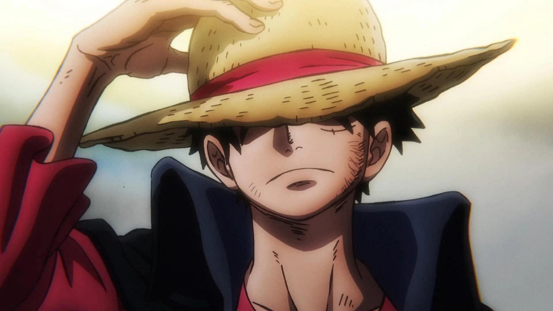 Luffy as shown in the One Piece anime (Image via Toei Animation)