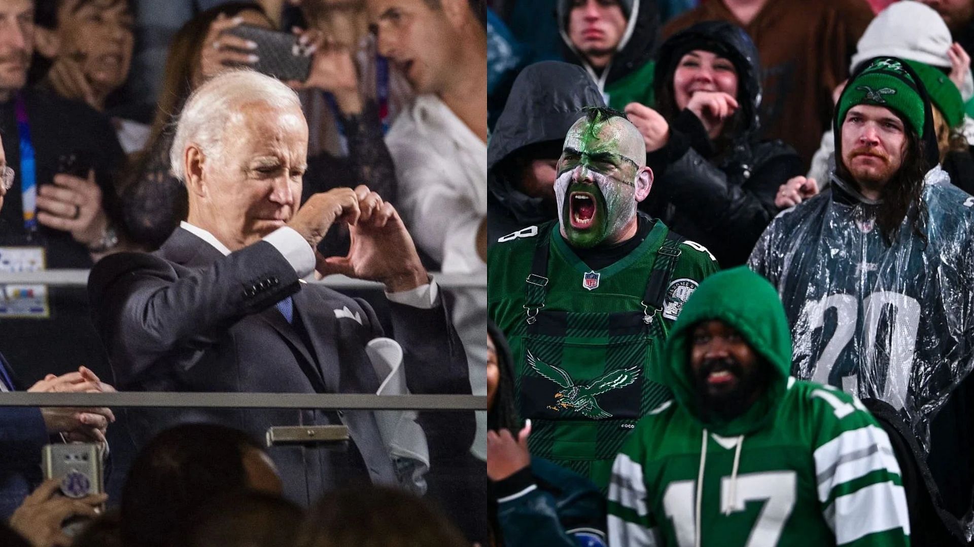 Joe Biden fancies himself an Eagles fan