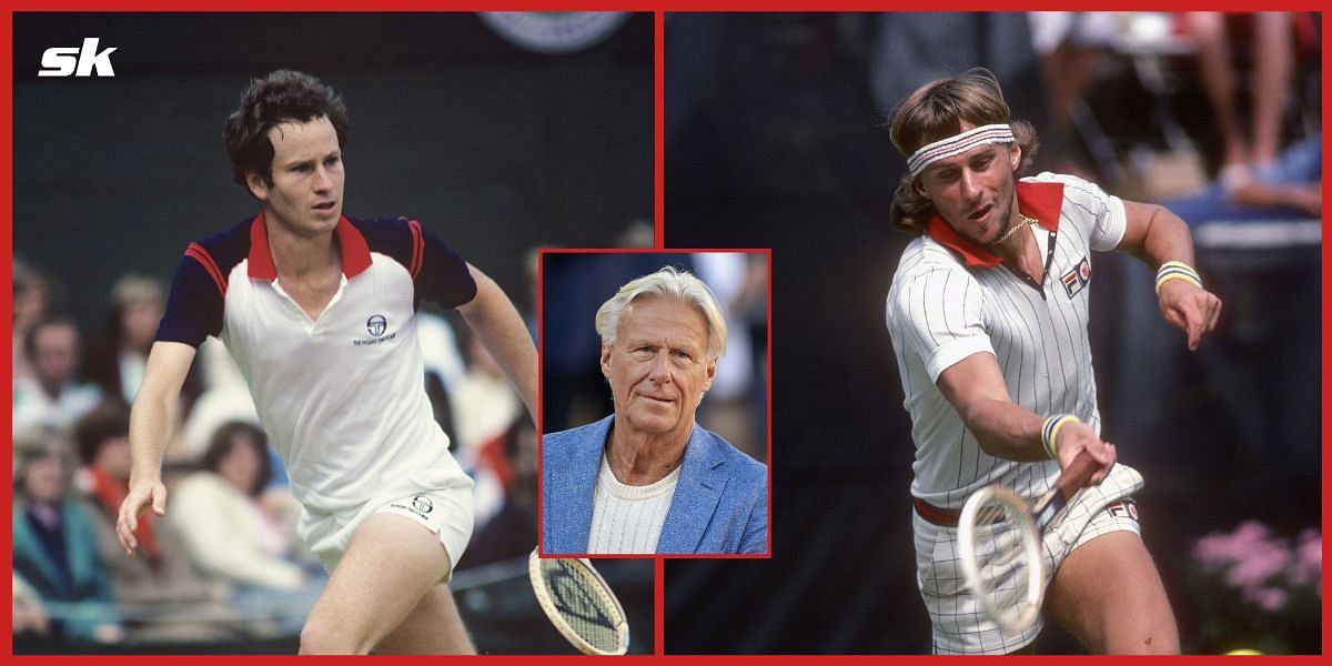 John McEnroe and Bjorn Borg shared a long rivalry.