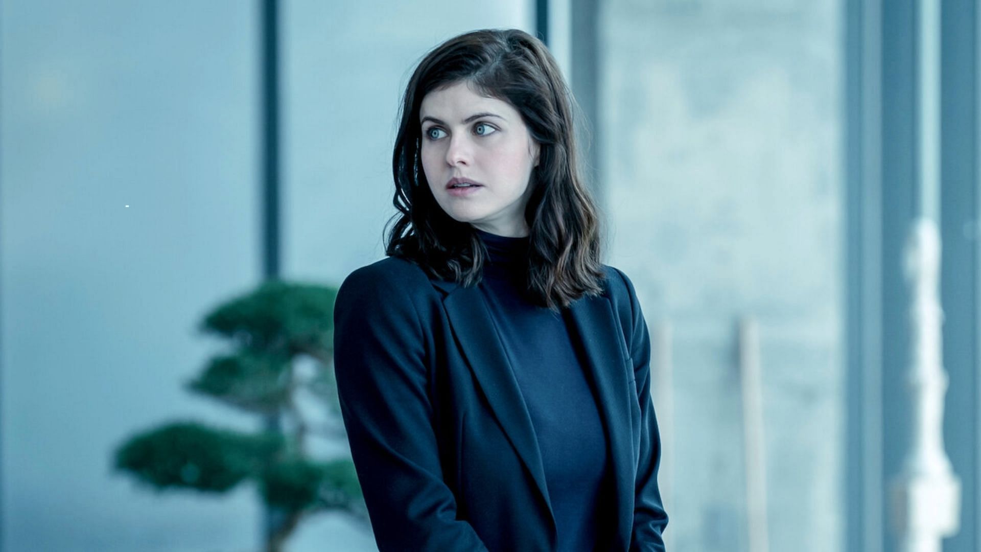 Alexandra Daddario in a still from Mayfair Witches (Image via Netflix)