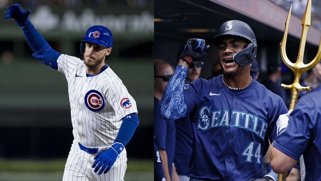 Cody Bellinger (L) and Julio Rodriguez (R) (Images from - Getty)