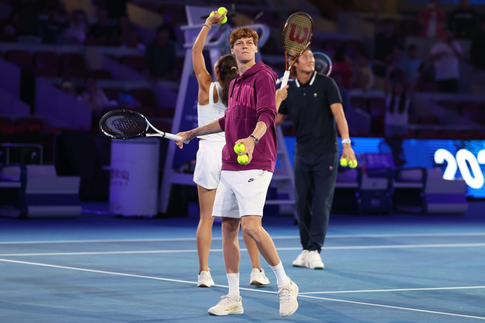 "This is nuts... Chinese swimmers walk and now this?" Martina