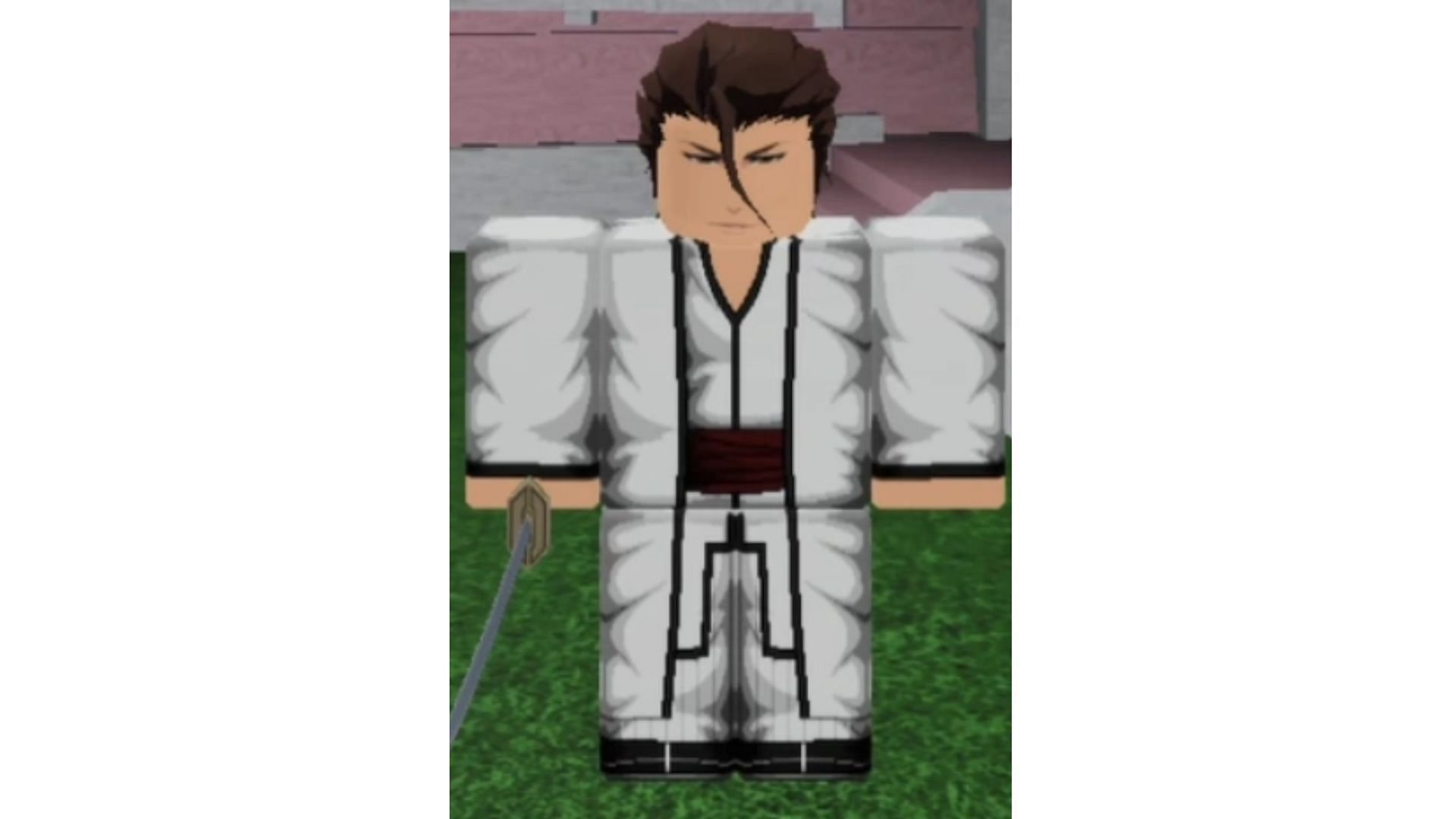 Sosuke Aizen is an antagonist from the popular manga, Bleach (Image via Roblox)