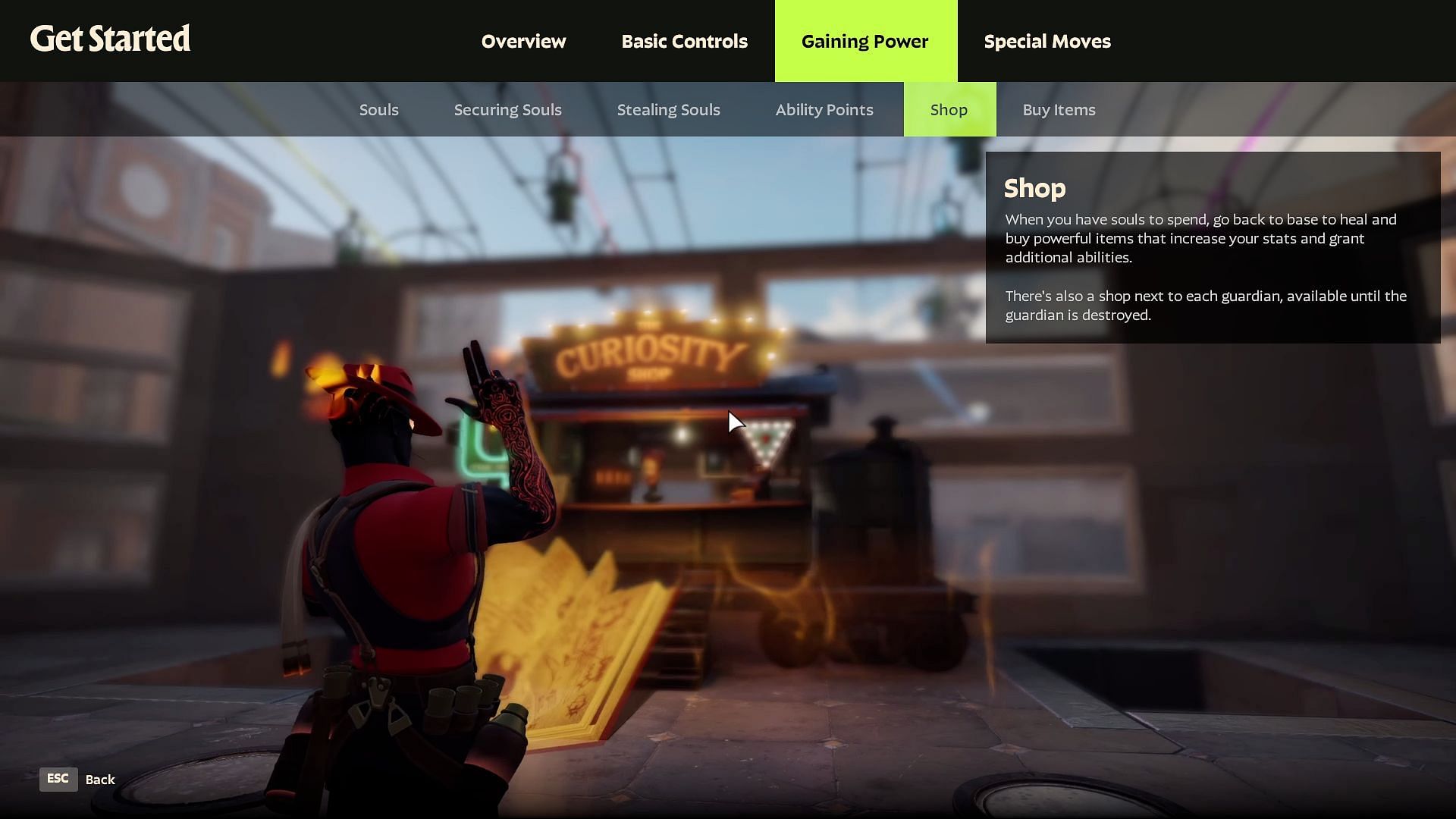 The Curiosity Shop location in Deadlock (Image via Valve)