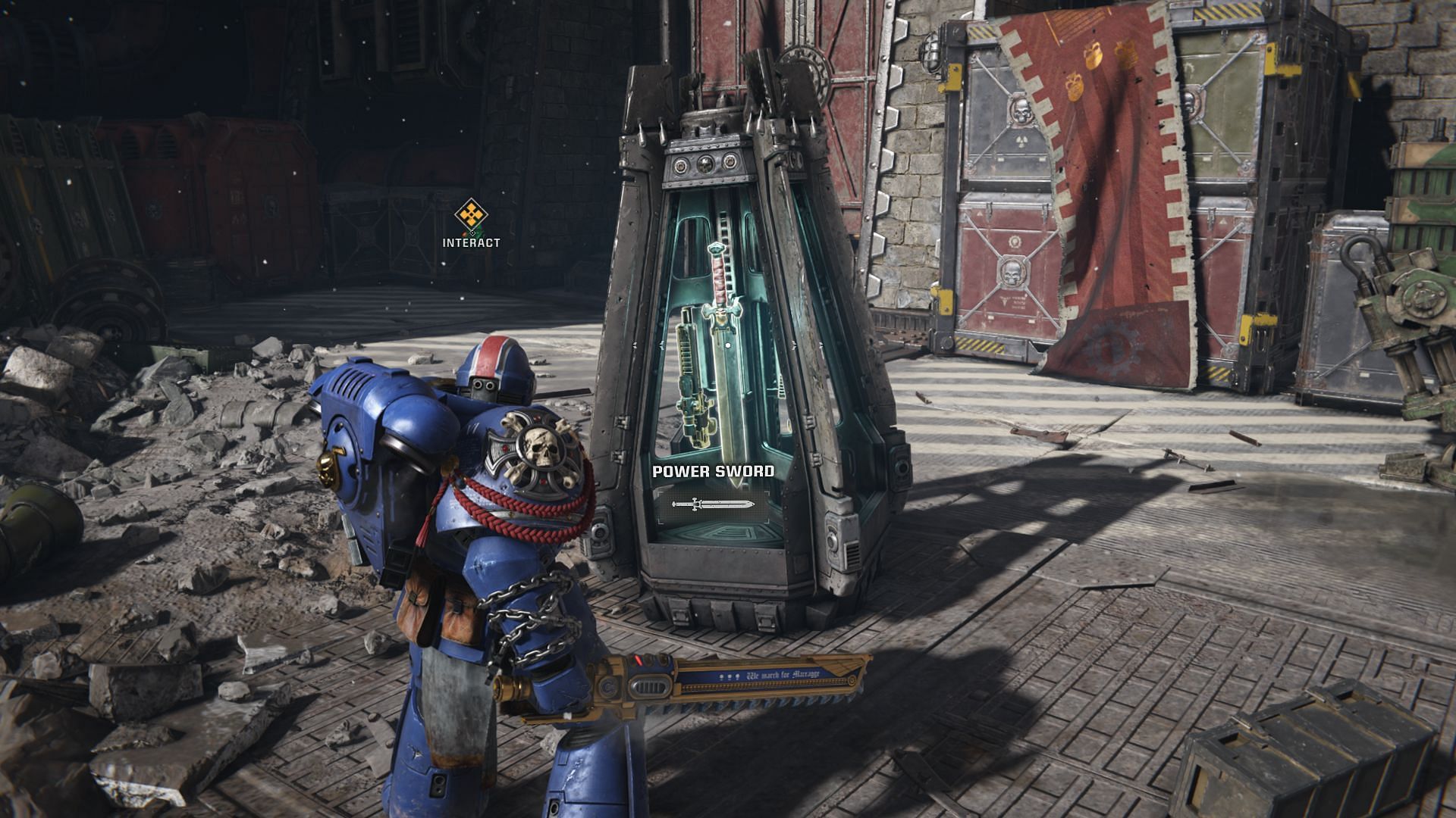 Warhammer 40k: Space Marine 2 gameplay (Image via Focus Entertainment)