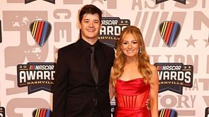 "Not me crying in the coffee shop" - Harrison Burton's fiancée Jenna Petty gets emotional sharing her favorite picture together