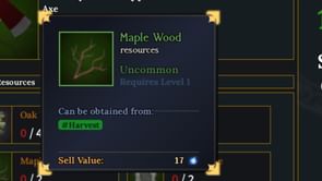 How to get Maple Wood in Devas of Creation