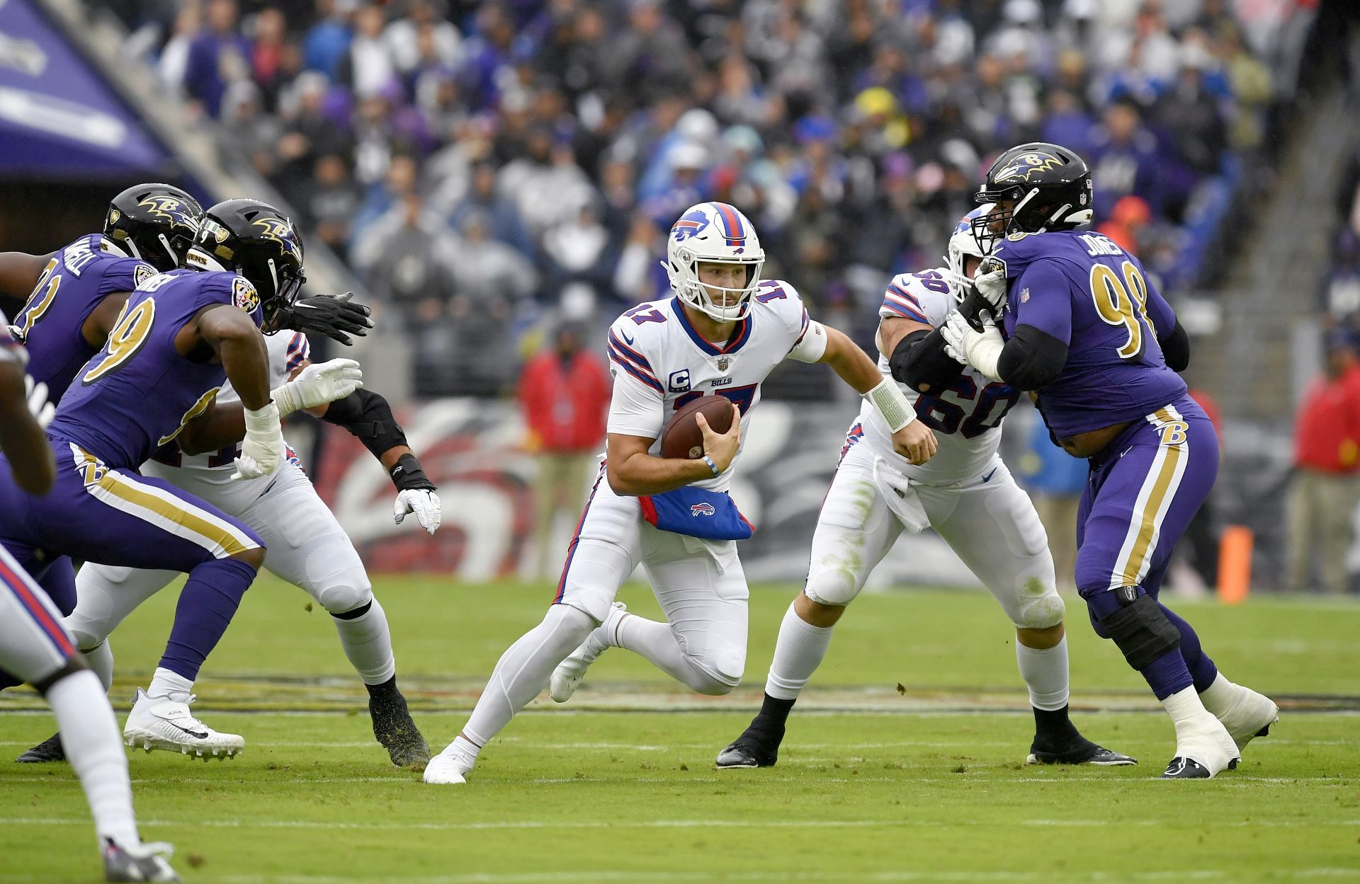 NFL: OCT 02 Bills at Ravens - Source: Getty